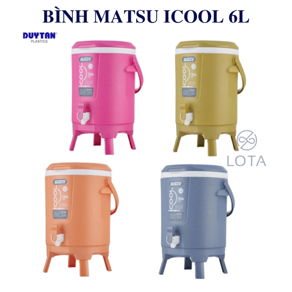 binh nuoc matsu icool 6l