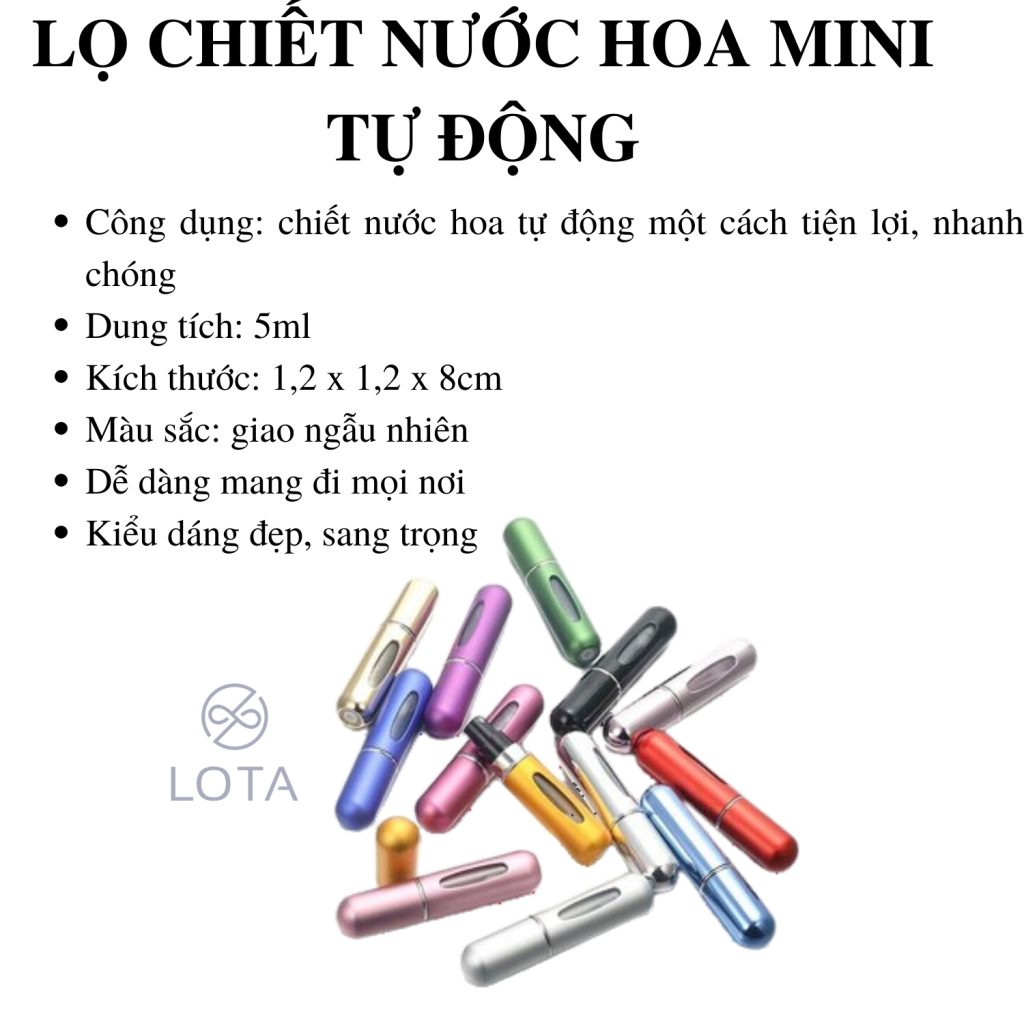 lo chiet nuoc hoa mini 5ml hoa van dep