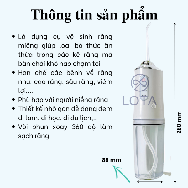 tam nuoc oral