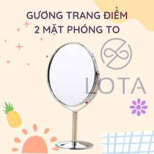 guong trang diem 2 mat