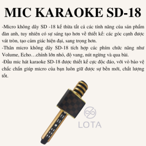 mic hat sd18