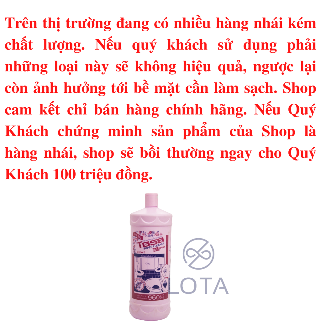 chất tẩy rửa toilet