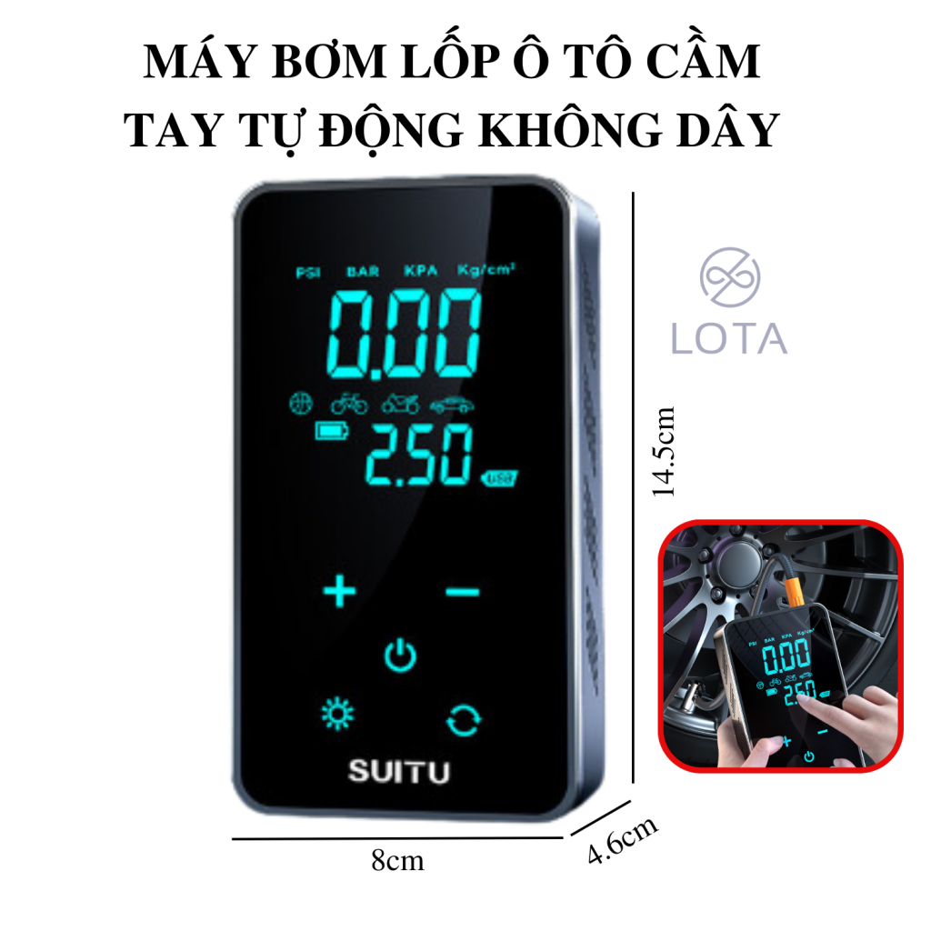 máy bơm lốp xe hơi